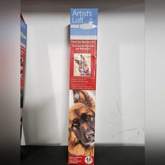 Lot of two Artist's Loft, Paint-by-Number Kit, 16" x 21.5" Vertical Canvas - Picture 2 of 6